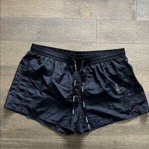 Diesel Black Swim Trunks